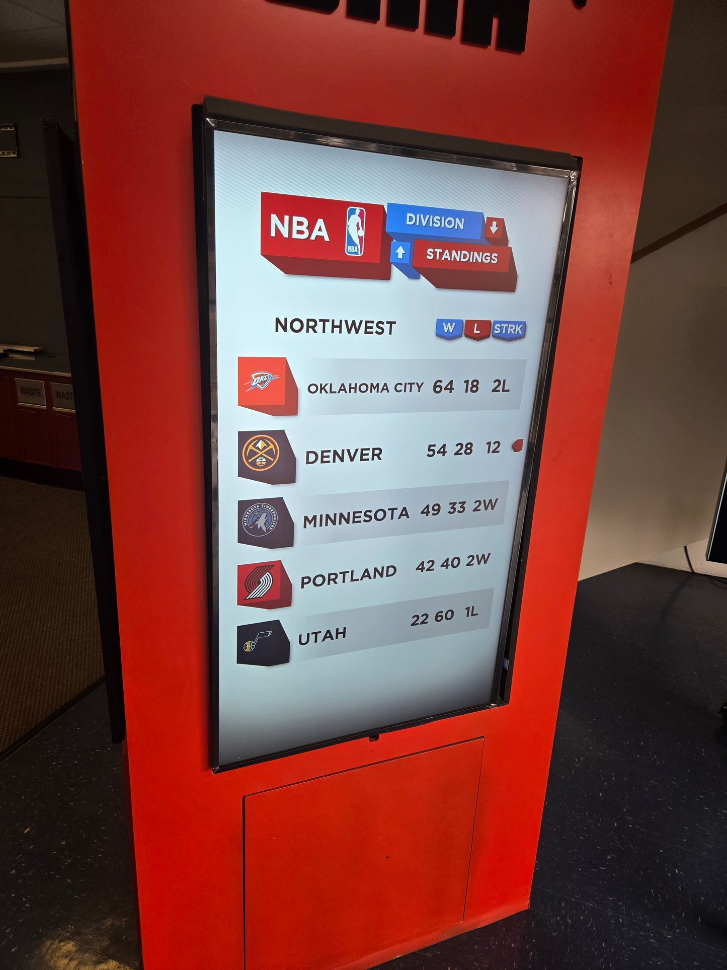 Floor Model LG 49" UH5J-H Digital Signage Screen