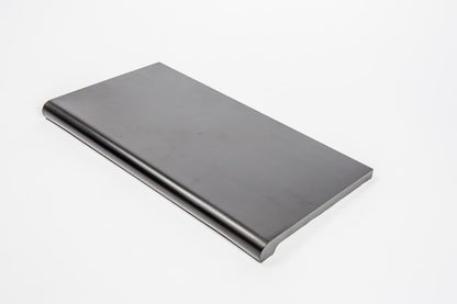 Black Shelf Duron Bullnose 13" D - Available in 24" and 48" Lengths