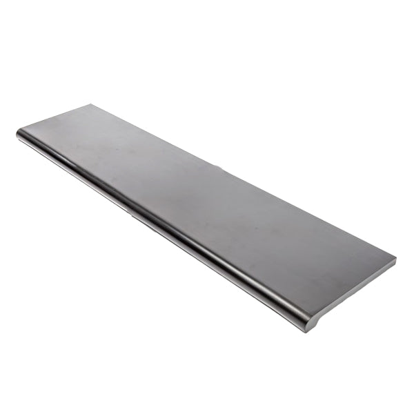 Black Shelf Duron Bullnose 13" D - Available in 24" and 48" Lengths