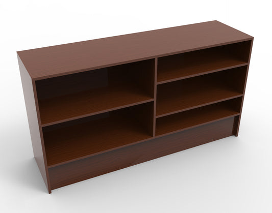 Checkout Counter 6' L x 38" H x 20" D Cherry