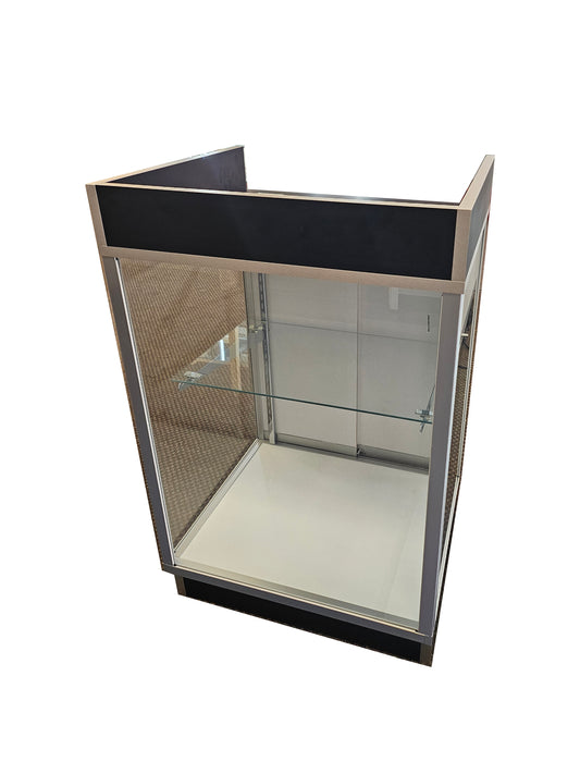 All Glass Register Stand 24" L x 20" W