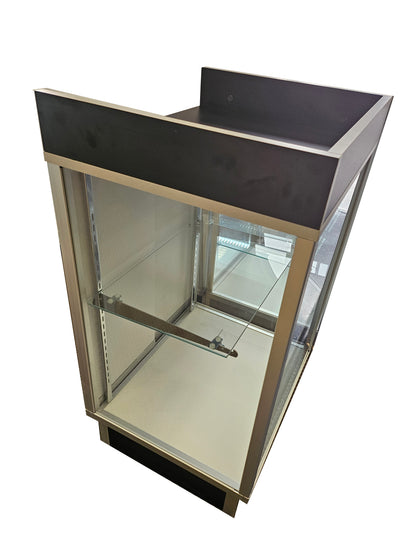 All Glass Register Stand 24" L x 20" W