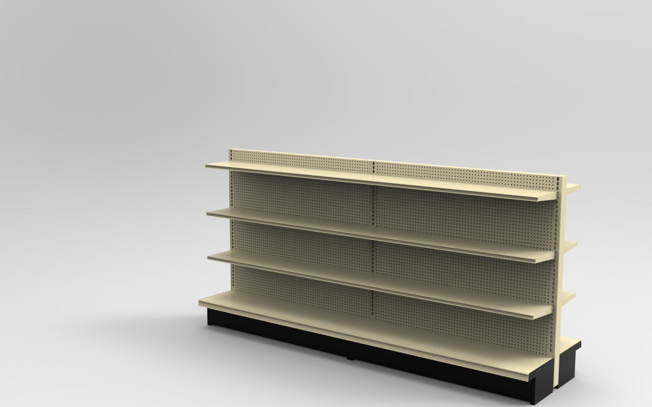 Platinum Lozier Island - 48" H x 13" D 10" Shelves