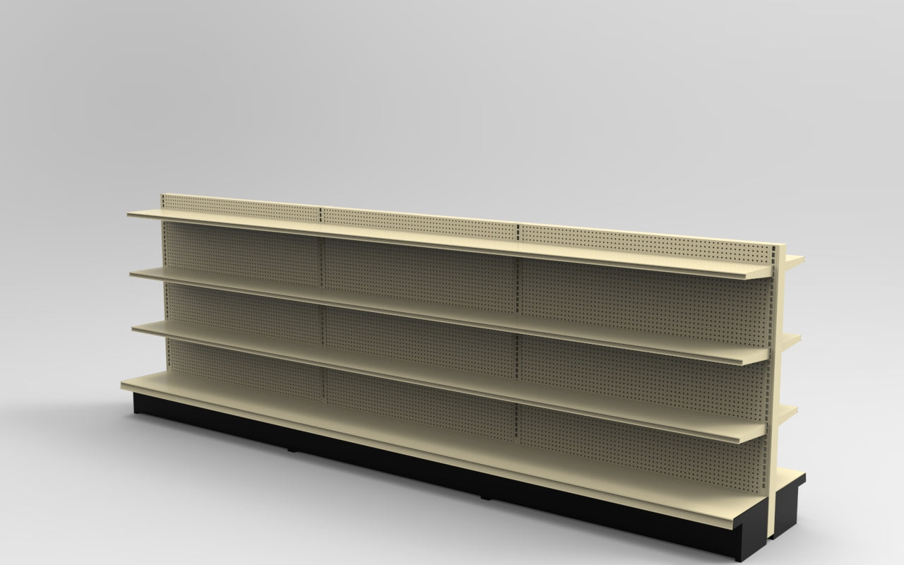 Platinum Lozier Island - 48" H x 13" D 10" Shelves