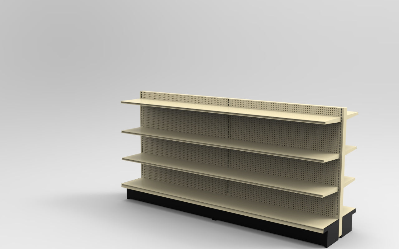 Platinum Lozier Island - 48" H x 13" D 13" Shelves