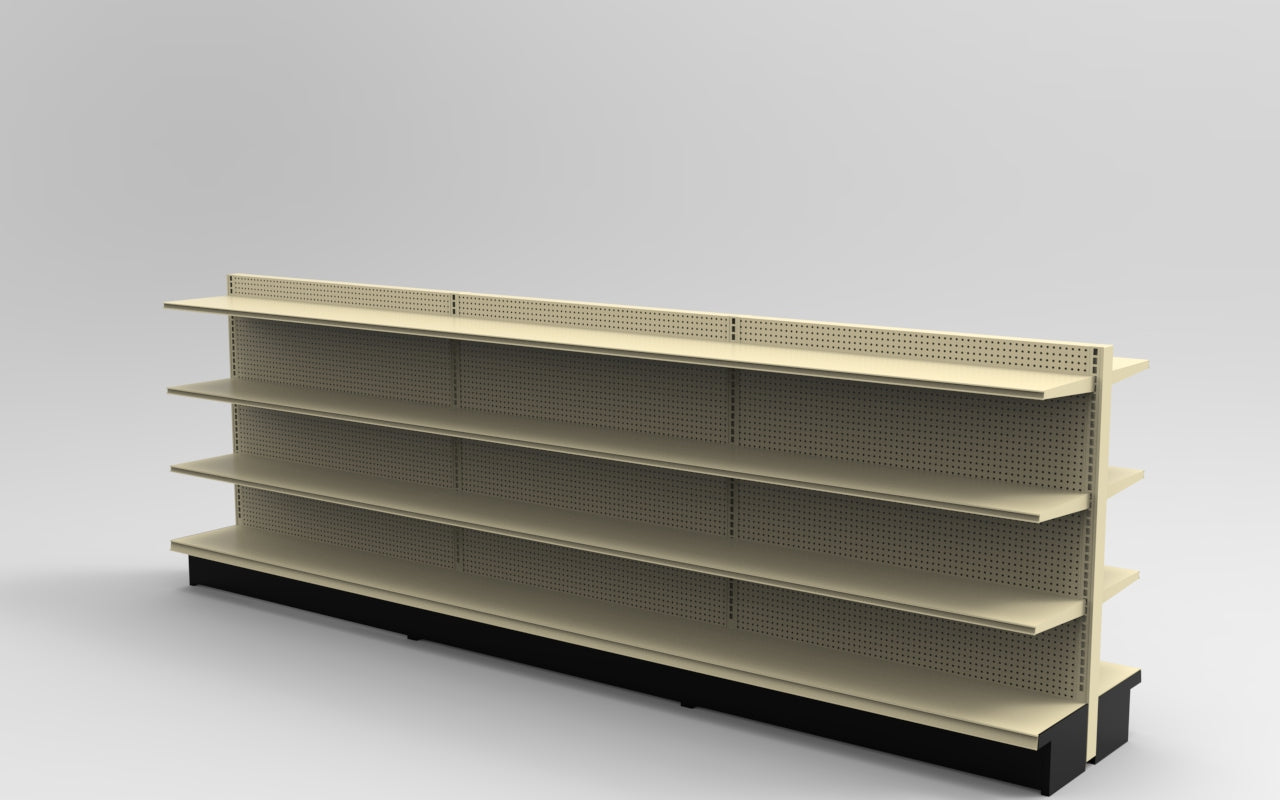 Platinum Lozier Island - 48" H x 13" D 13" Shelves