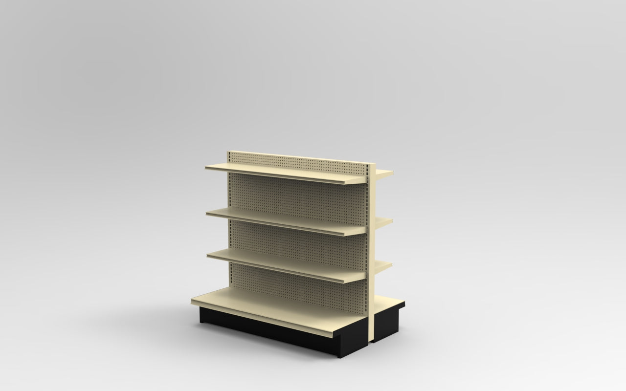 Platinum Lozier Island - 48" H x 16" D 10" Shelves