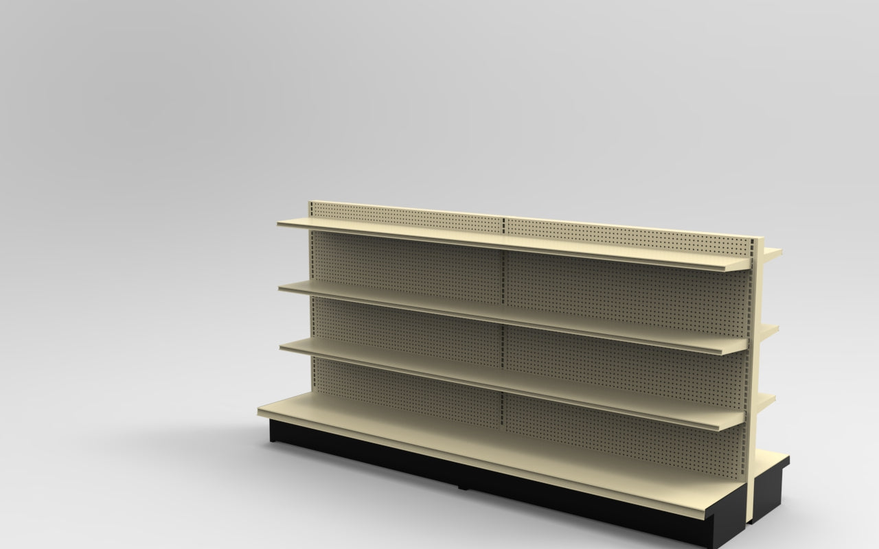 Platinum Lozier Island - 48" H x 16" D 10" Shelves