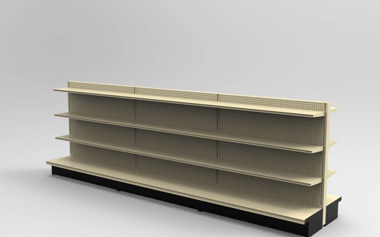 Platinum Lozier Island - 48" H x 16" D 10" Shelves
