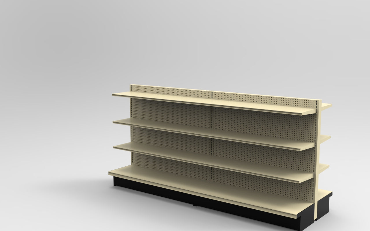 Platinum Lozier Island - 48" H x 16" D 13" Shelves