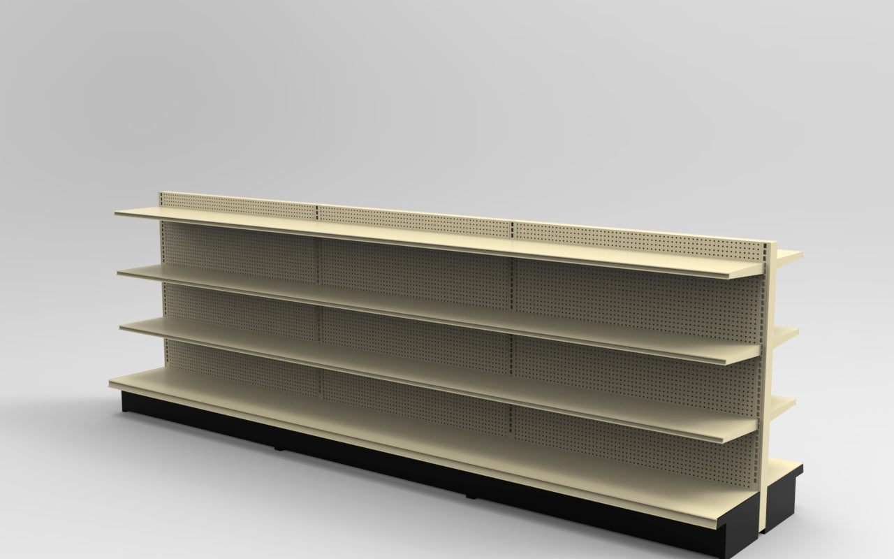 Platinum Lozier Island - 48" H x 16" D 13" Shelves