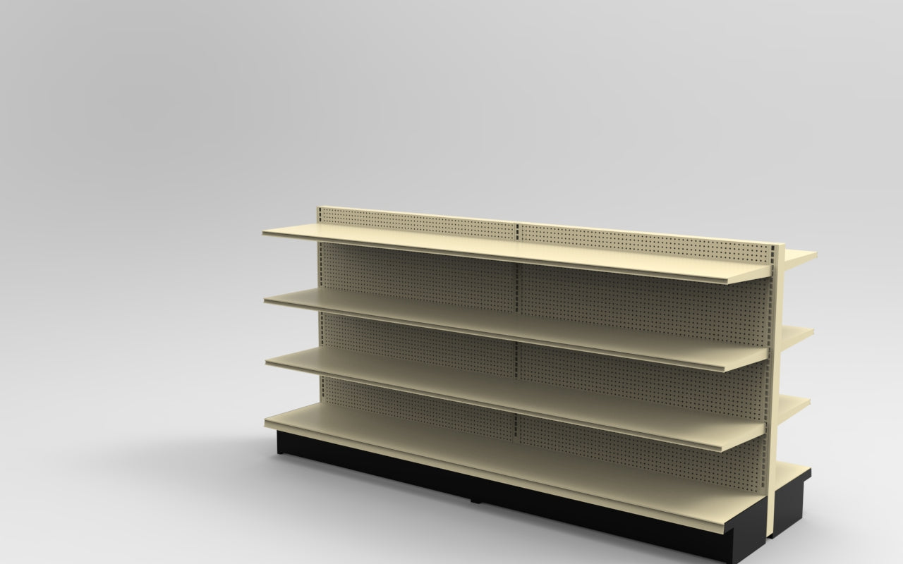 Platinum Lozier Island - 48" H x 16" D 16" Shelves