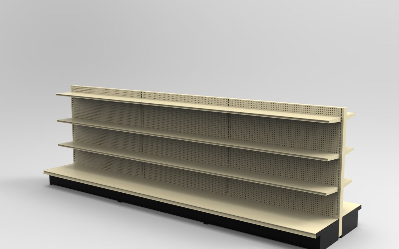 Platinum Lozier Island - 48" H x 19" D 10" Shelves