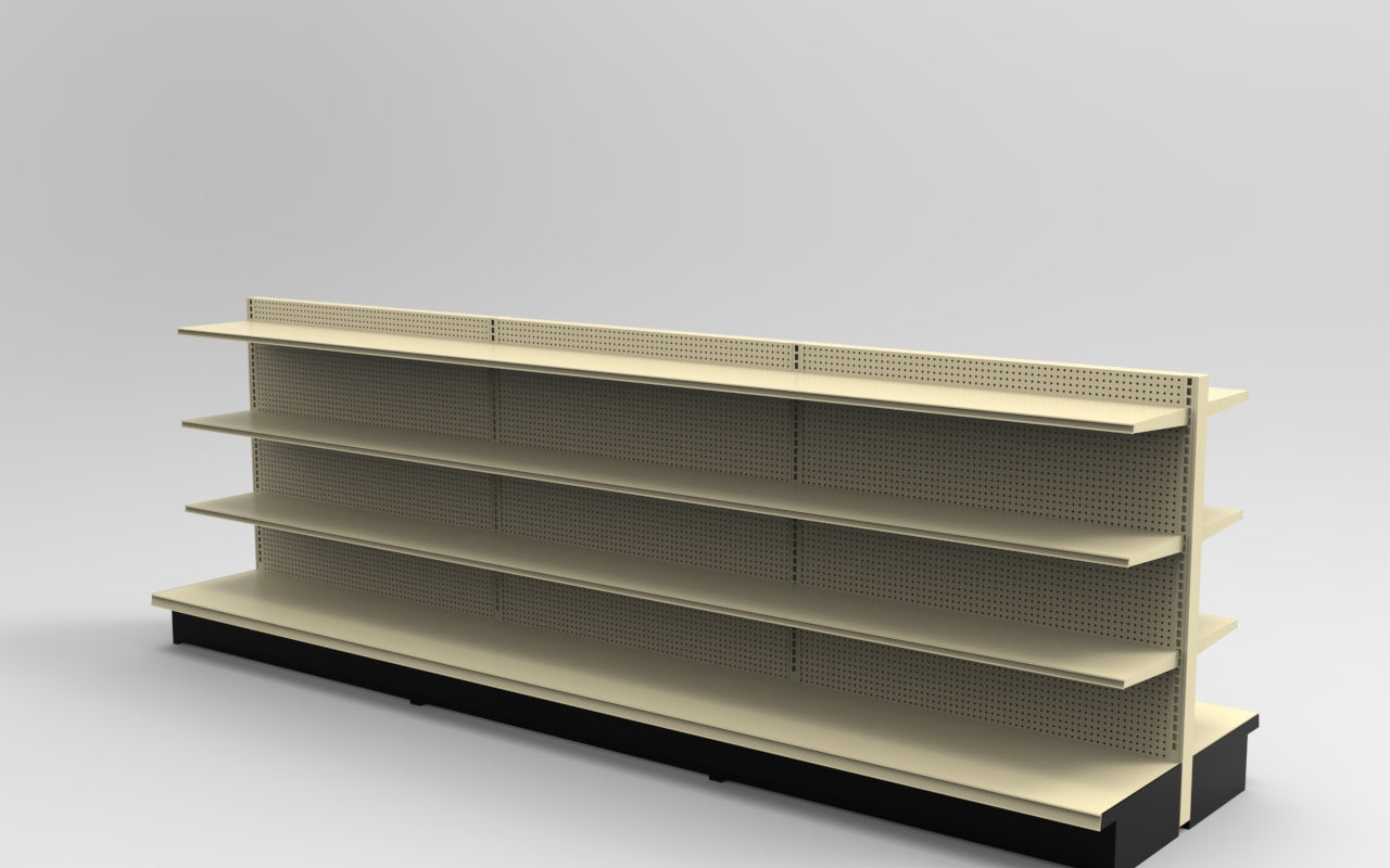 Platinum Lozier Island - 48" H x 19" D 13" Shelves