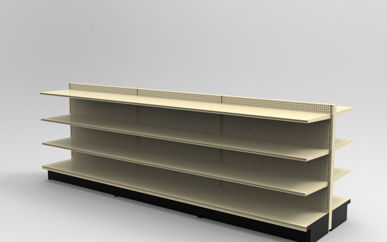 Platinum Lozier Island - 48" H x 19" D 19" Shelves