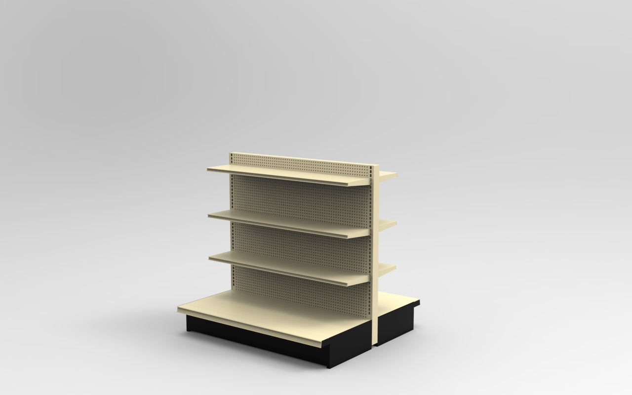 Platinum Lozier Island - 48" H x 22" D 10" Shelves