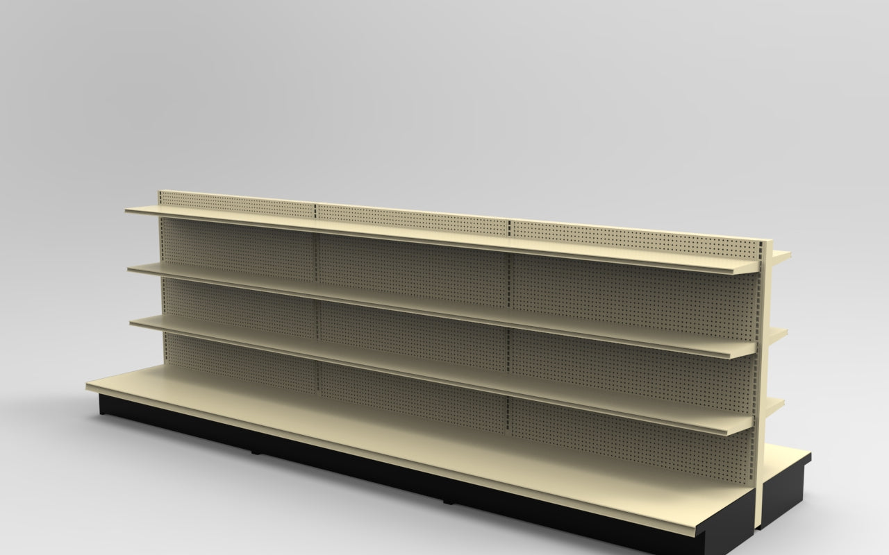 Platinum Lozier Island - 48" H x 22" D 10" Shelves