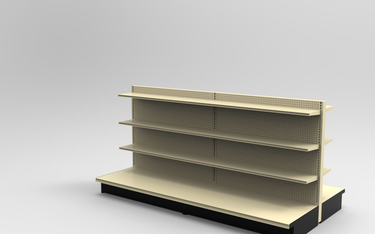 Platinum Lozier Island - 48" H x 25" D 10" Shelves