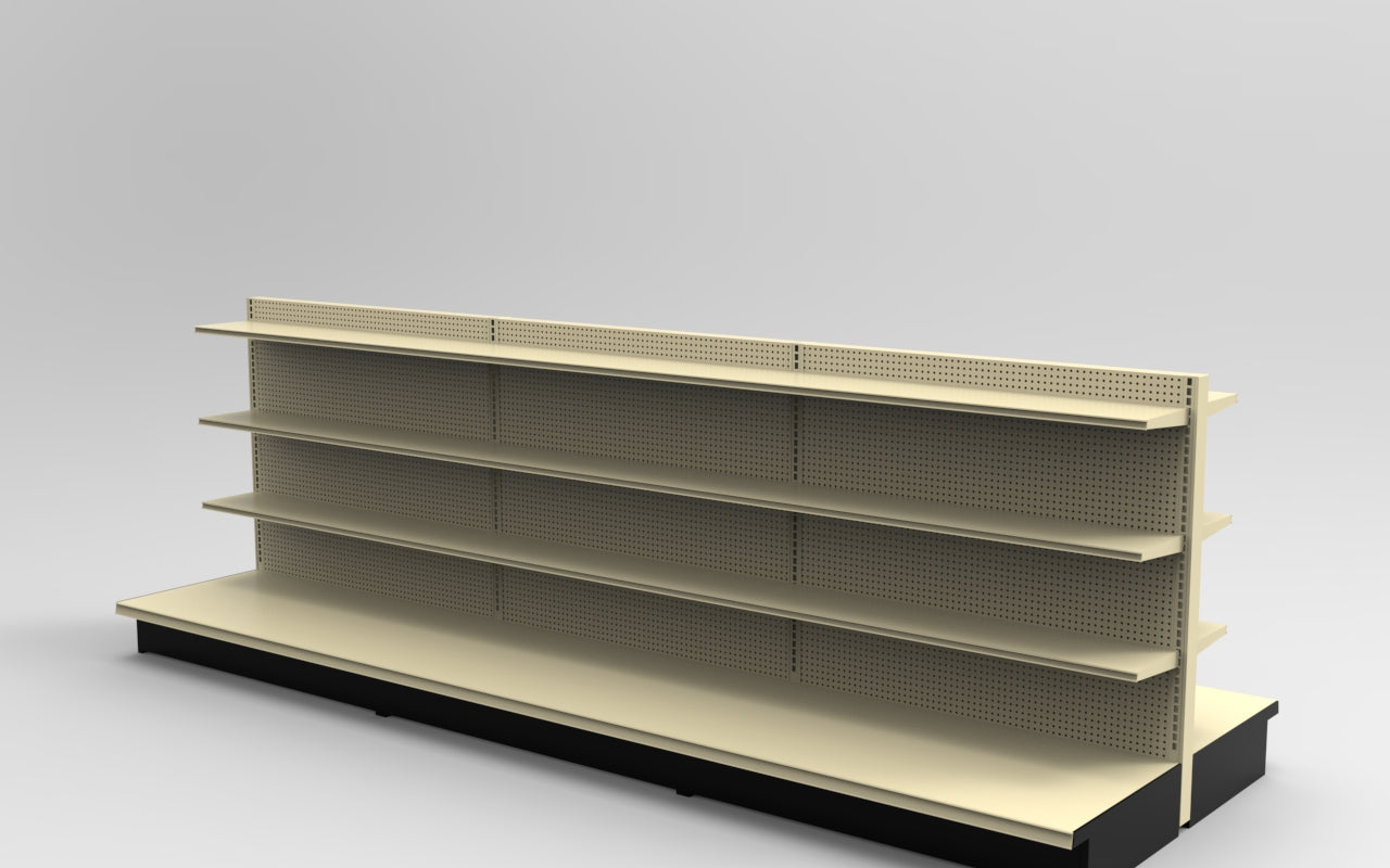 Platinum Lozier Island - 48" H x 25" D 10" Shelves