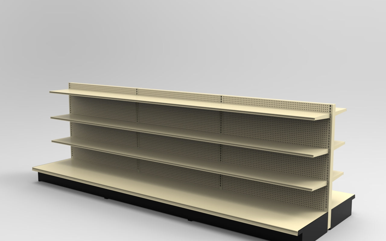 Platinum Lozier Island - 48" H x 25" D 13" Shelves
