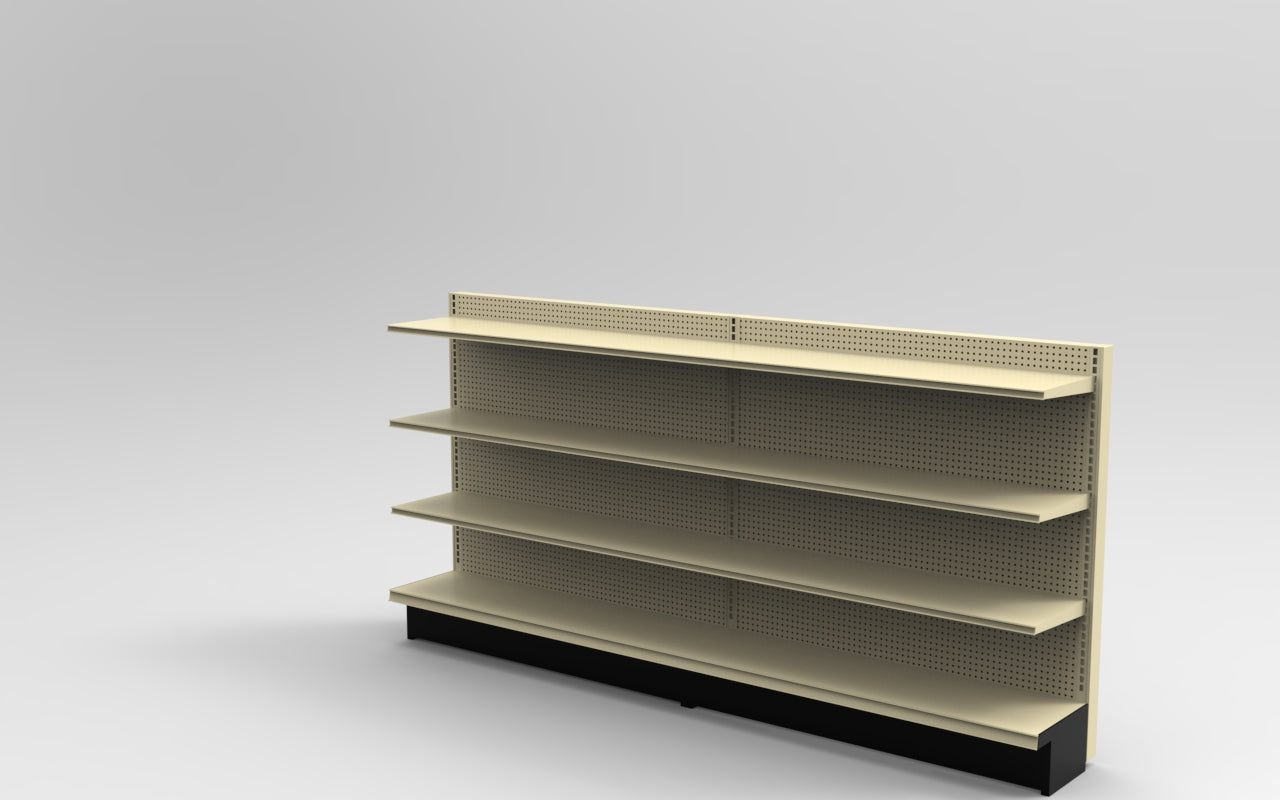 Platinum Lozier Wall - 48" H x 13" D 13" Shelves