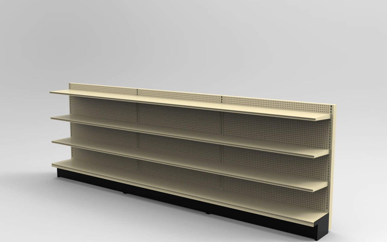 Platinum Lozier Wall - 48" H x 13" D 13" Shelves