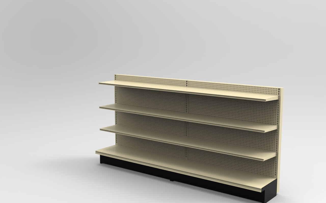 Platinum Lozier Wall - 48" H x 16" D 13" Shelves