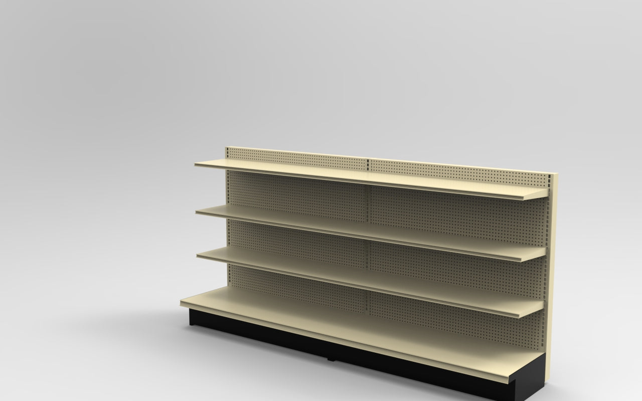 Platinum Lozier Wall - 48" H x 19" D 13" Shelves