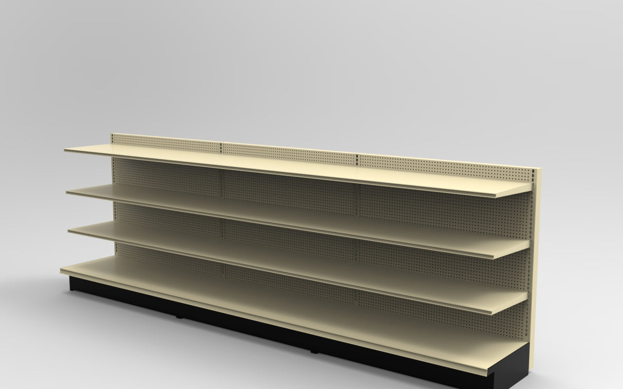 Platinum Lozier Wall - 48" H x 22" D 19" Shelves