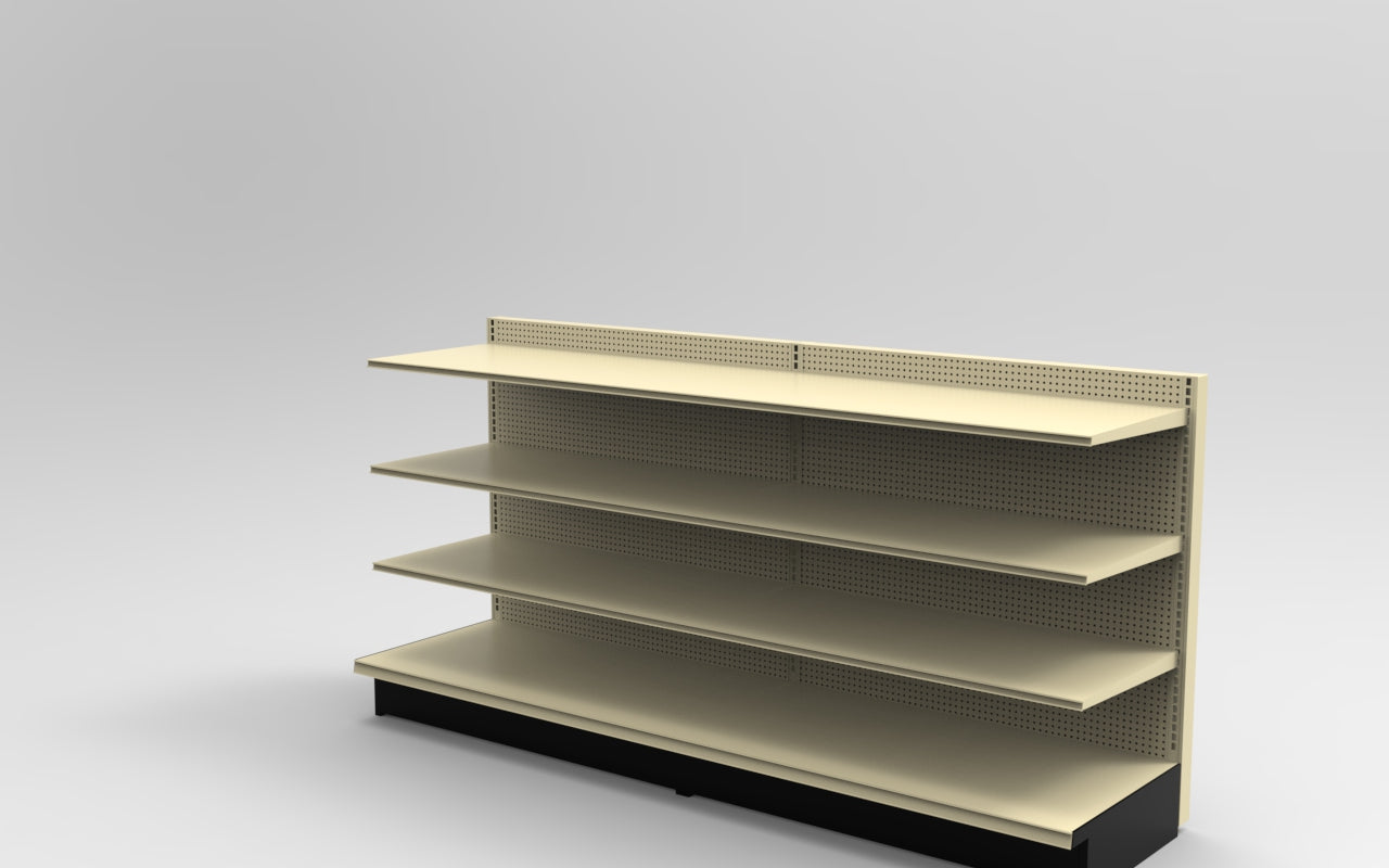 Platinum Lozier Wall - 48" H x 25" D 22" Shelves