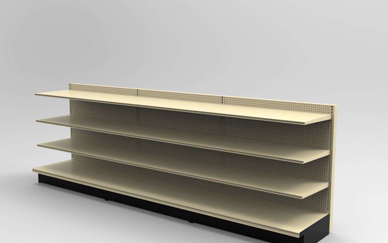 Platinum Lozier Wall - 48" H x 25" D 22" Shelves