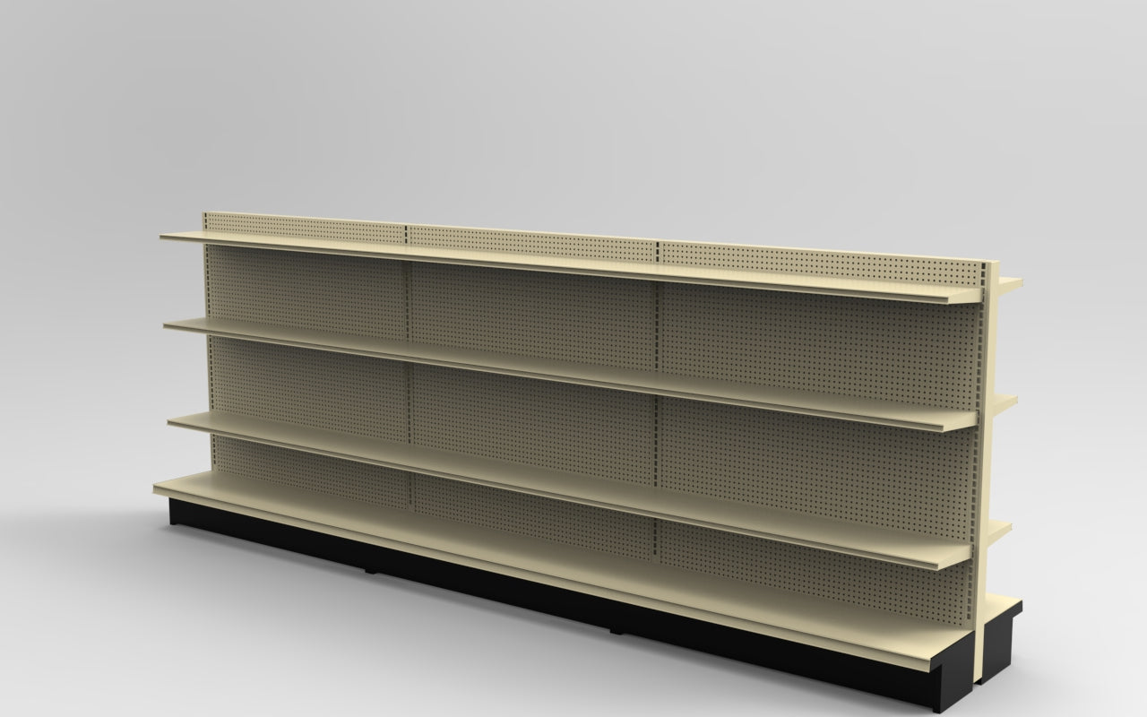 Platinum Lozier Island - 54" H x 13" D 10" Shelves
