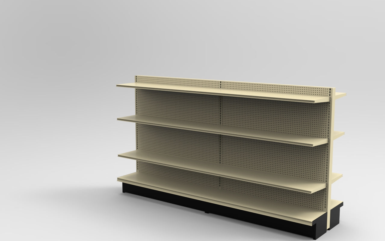 Platinum Lozier Island - 54" H x 13" D 13" Shelves