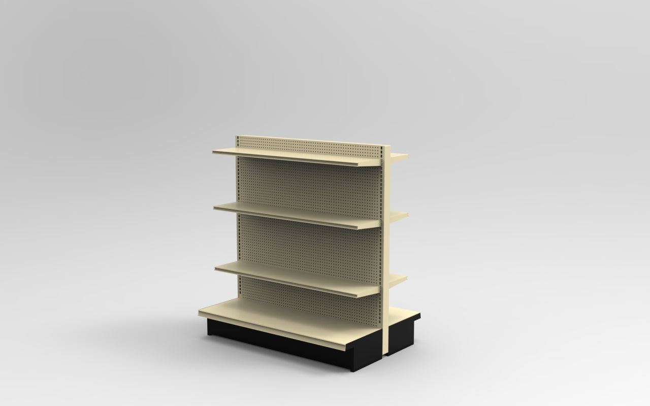 Platinum Lozier Island - 54" H x 16" D 10" Shelves