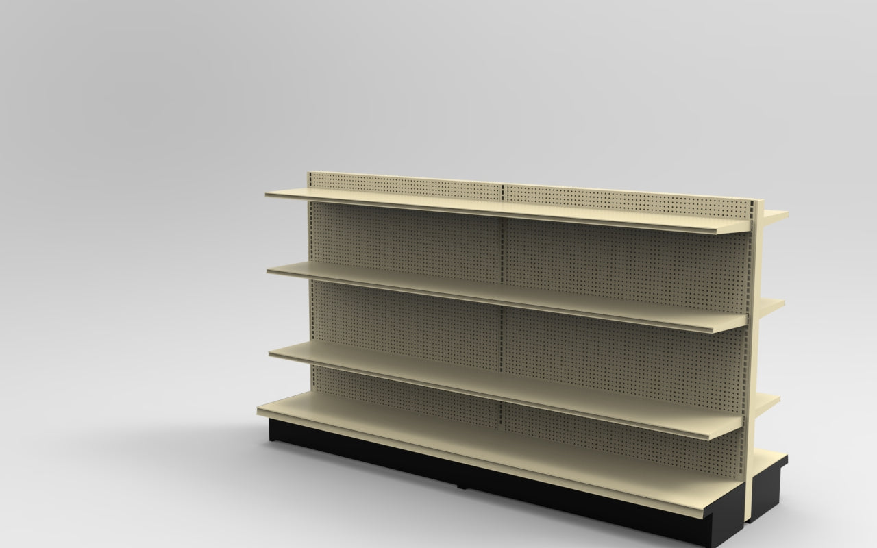 Platinum Lozier Island - 54" H x 16" D 13" Shelves