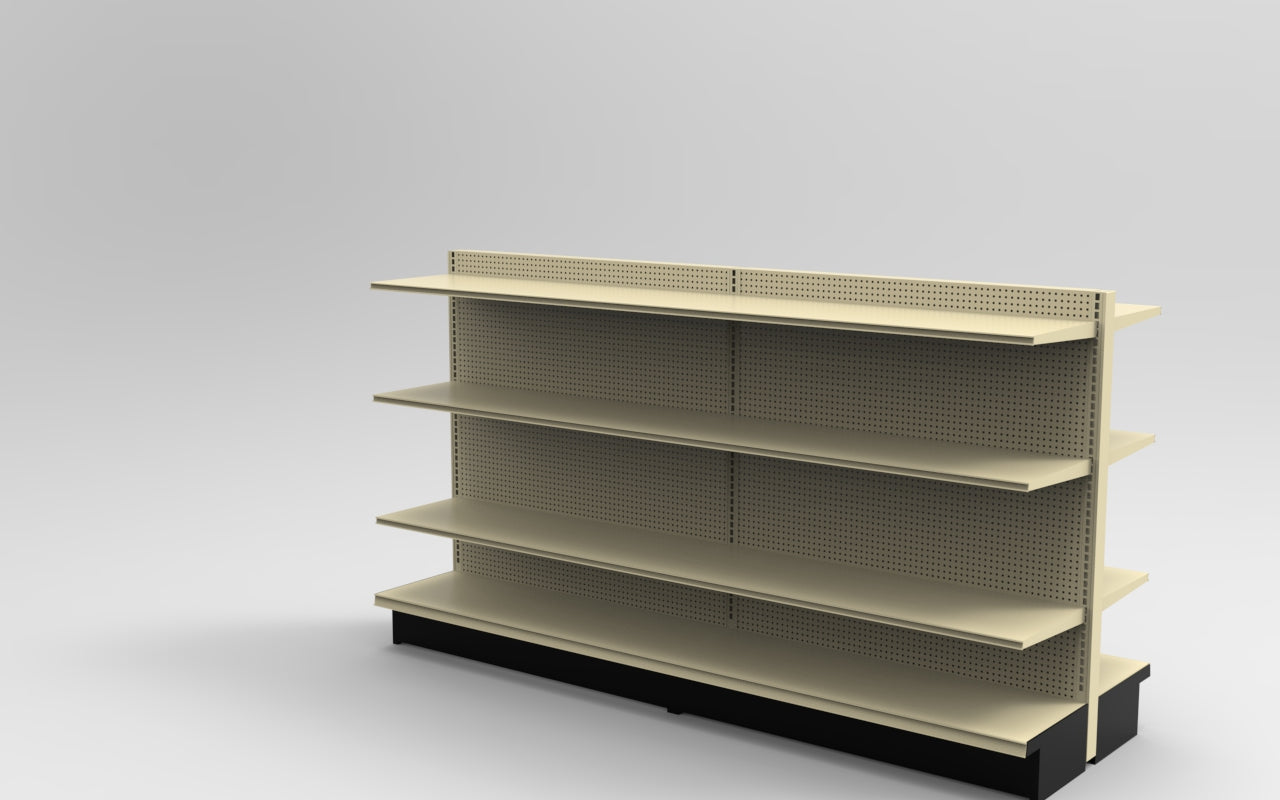 Platinum Lozier Island - 54" H x 16" D 16" Shelves