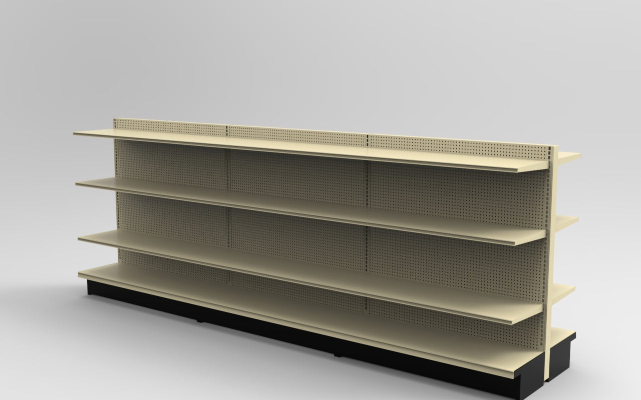 Platinum Lozier Island - 54" H x 16" D 16" Shelves