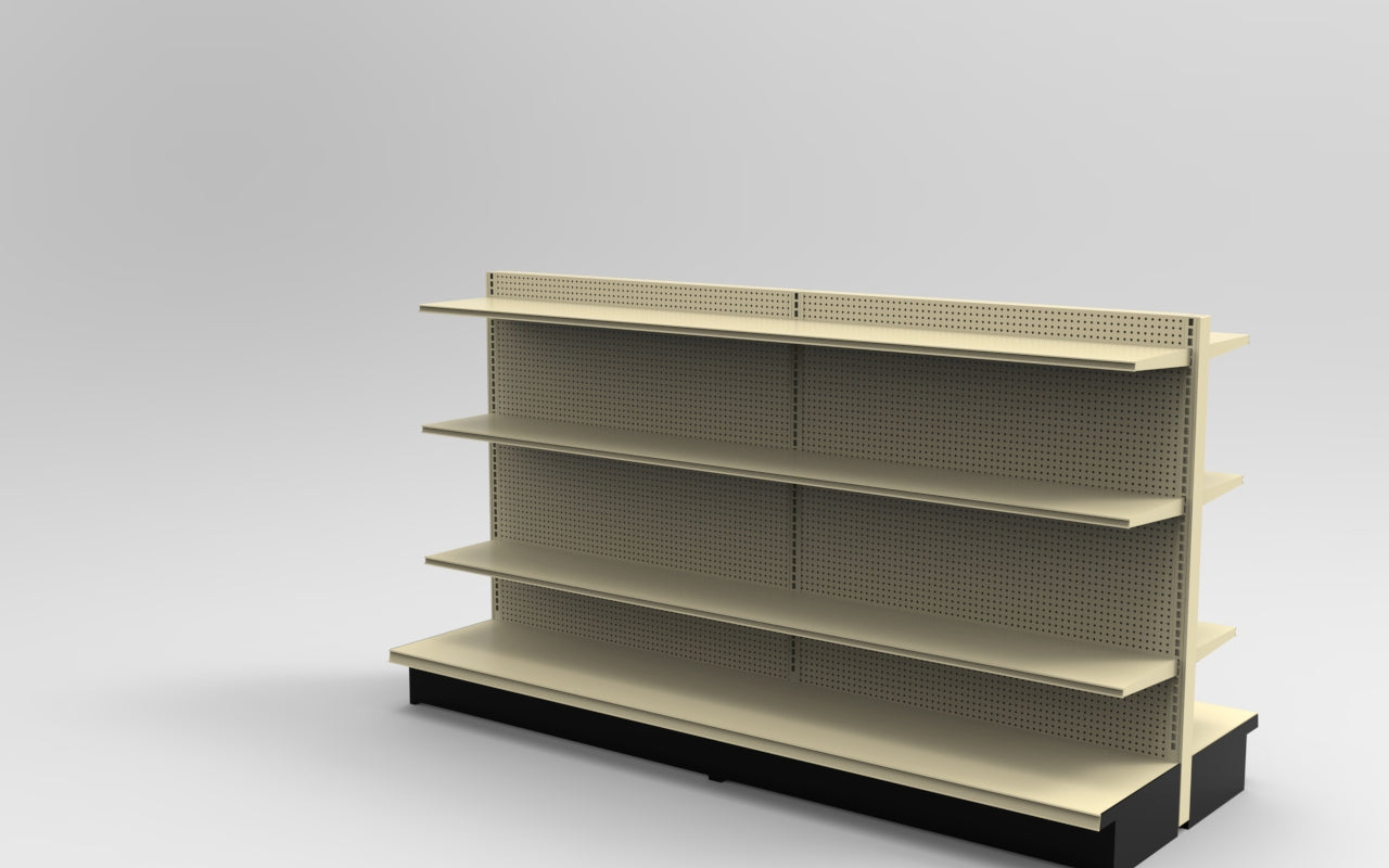 Platinum Lozier Island - 54" H x 19" D 13" Shelves