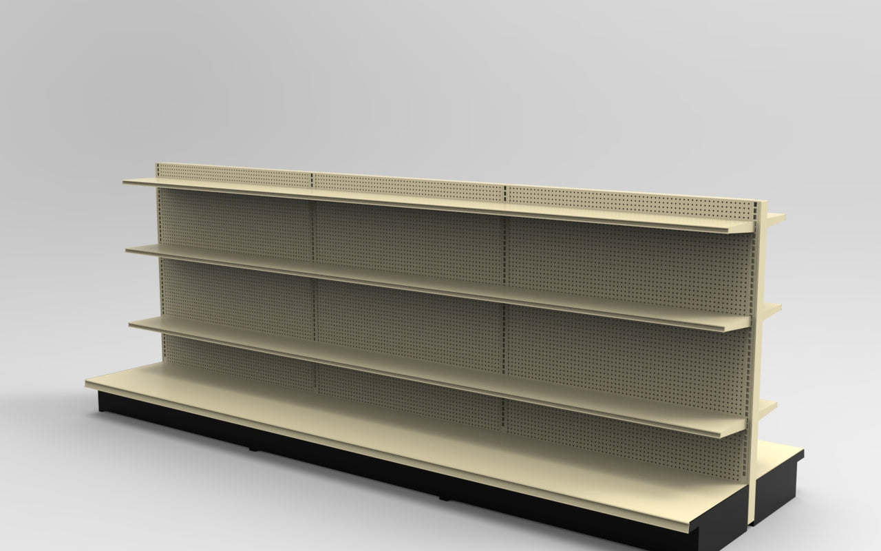Platinum Lozier Island - 54" H x 22" D 10" Shelves