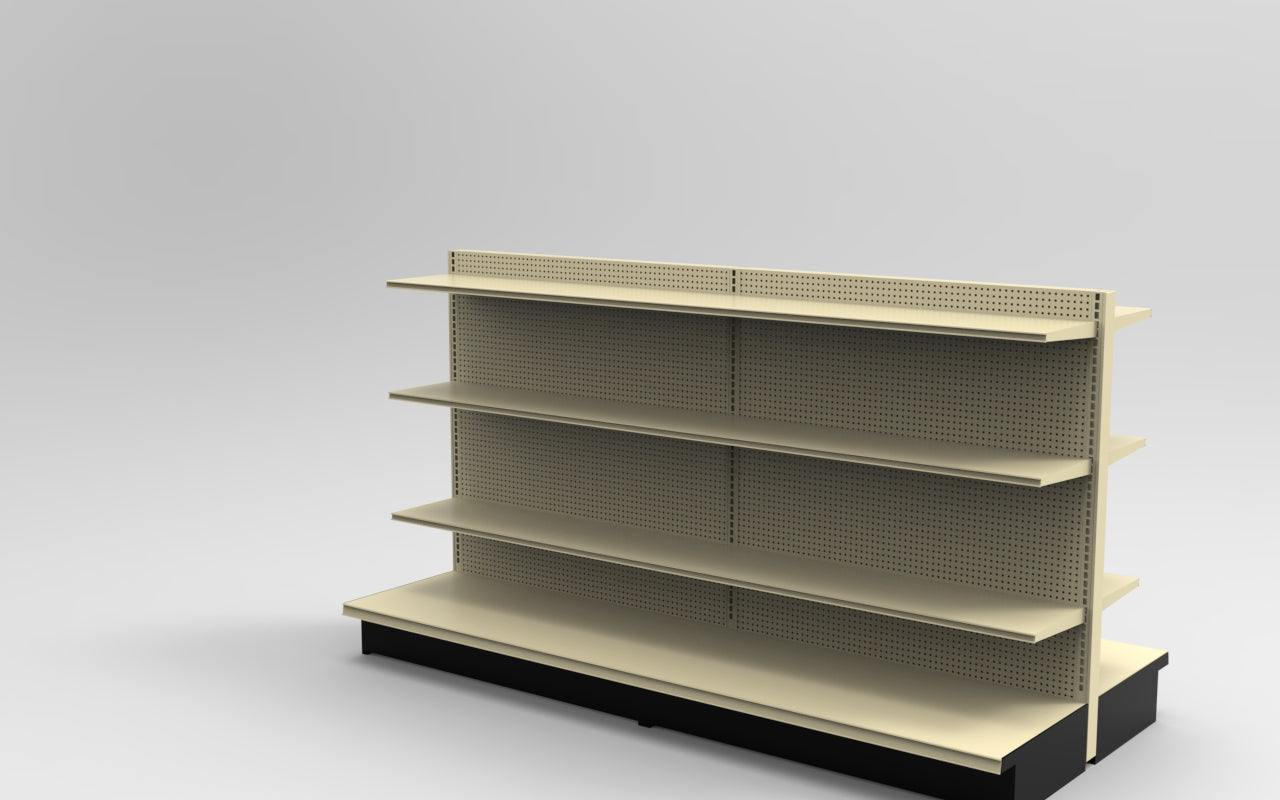 Platinum Lozier Island - 54" H x 22" D 13" Shelves