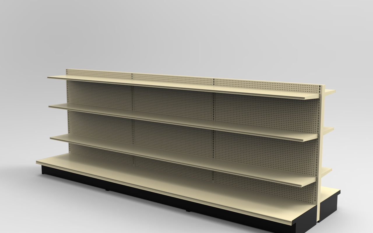 Platinum Lozier Island - 54" H x 22" D 13" Shelves