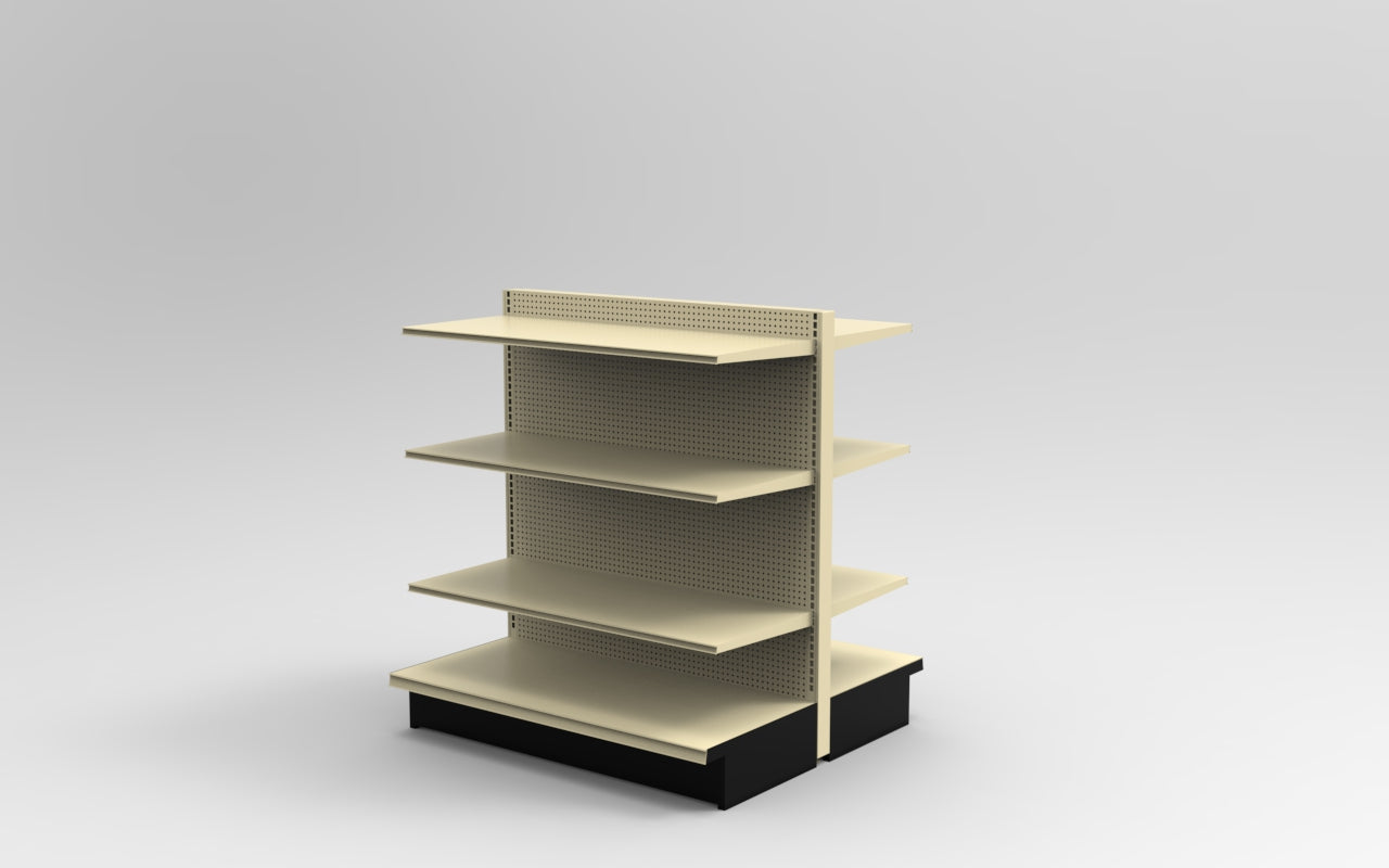 Platinum Lozier Island - 54" H x 22" D 19" Shelves