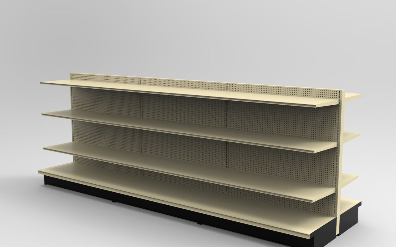 Platinum Lozier Island - 54" H x 22" D 19" Shelves