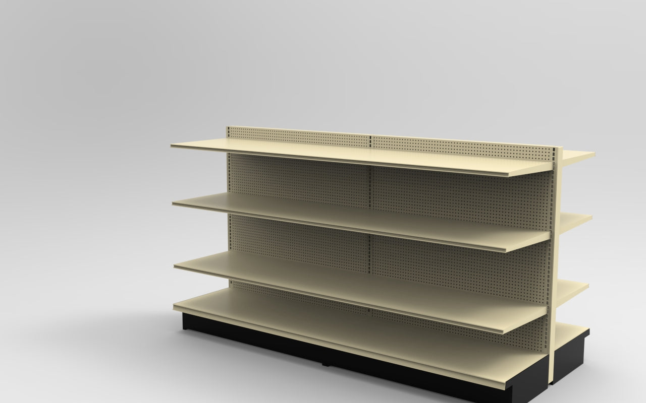 Platinum Lozier Island - 54" H x 22" D 22" Shelves