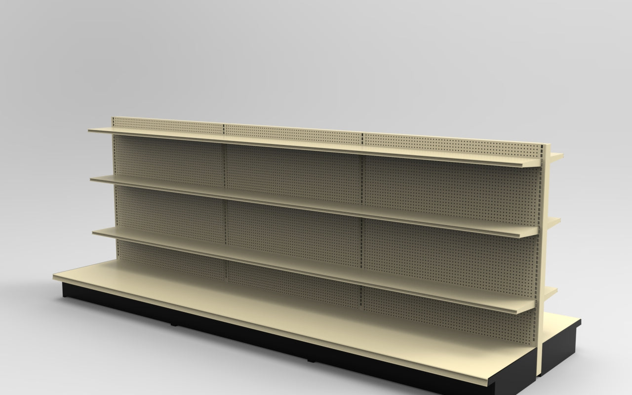 Platinum Lozier Island - 54" H x 25" D 10" Shelves