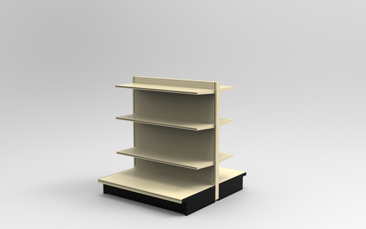 Platinum Lozier Island - 54" H x 25" D 13" Shelves