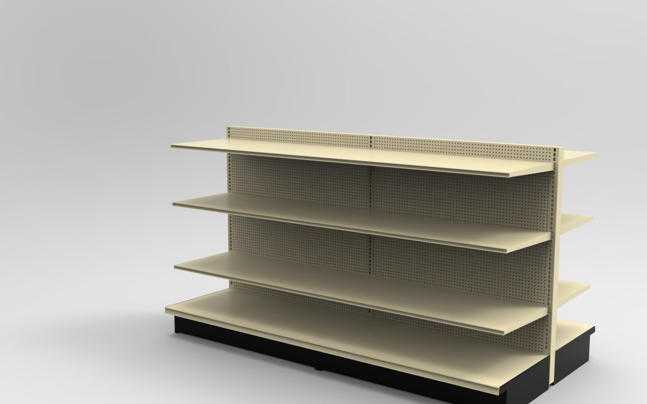 Platinum Lozier Island - 54" H x 25" D 22" Shelves