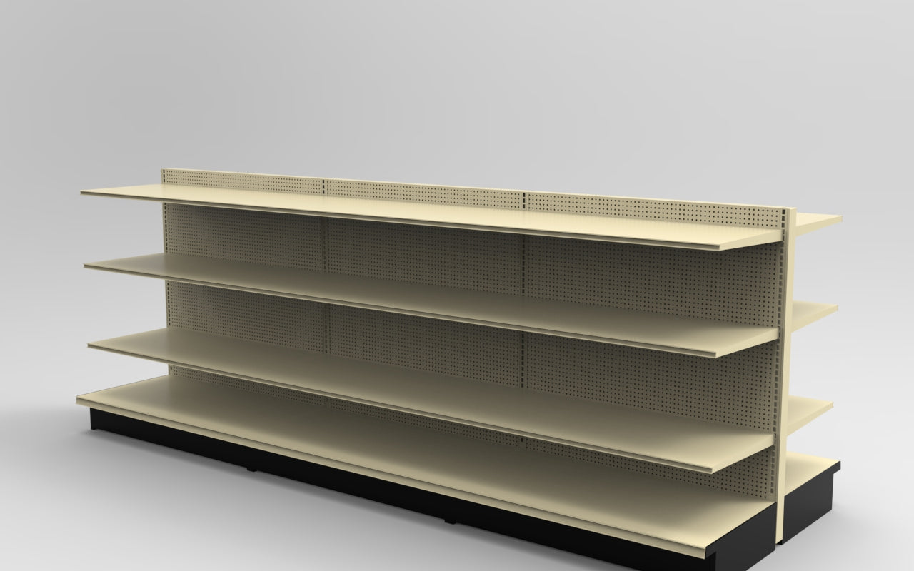 Platinum Lozier Island - 54" H x 25" D 22" Shelves