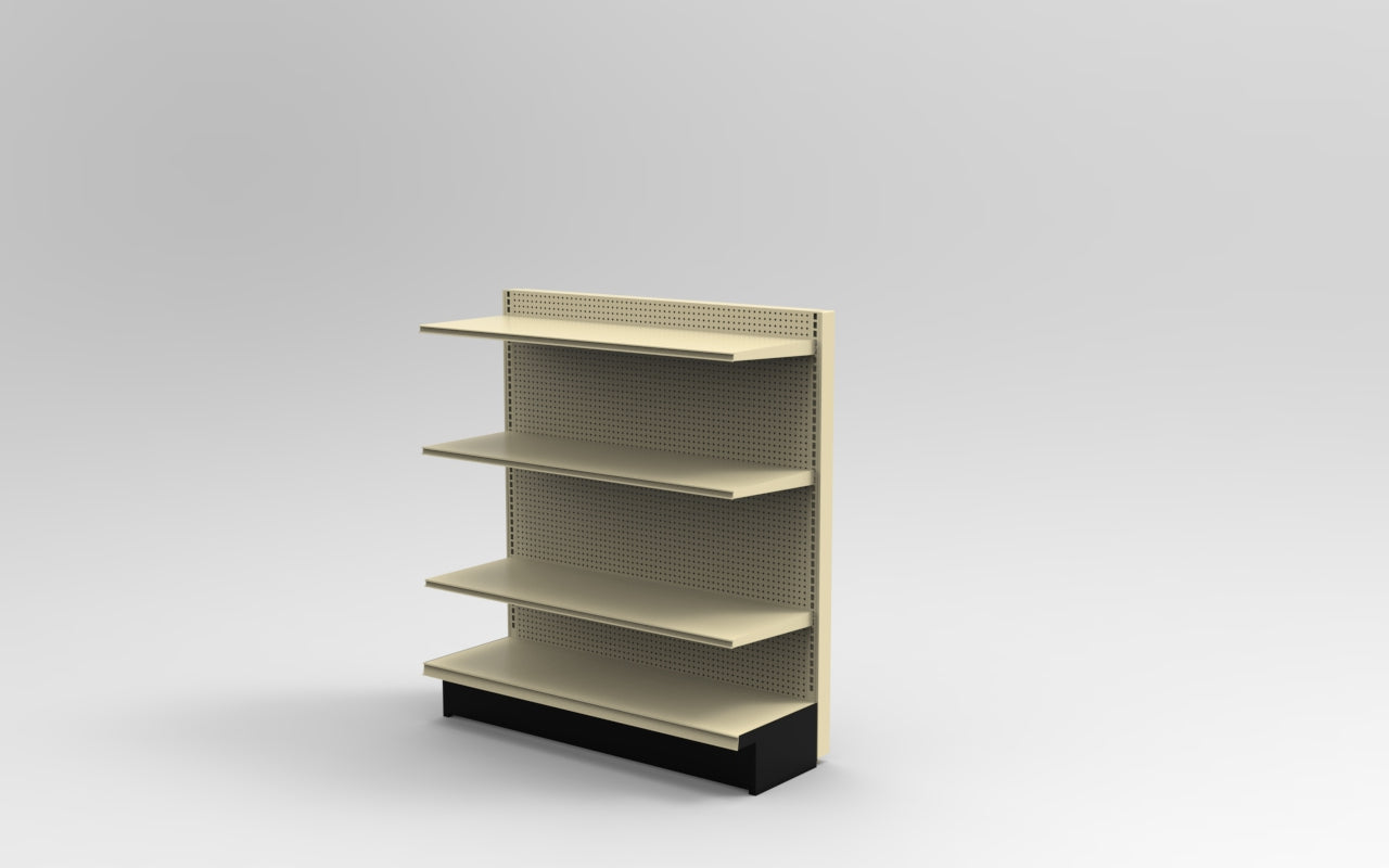 Platinum Lozier Wall - 54" H x 16" D 16" Shelves