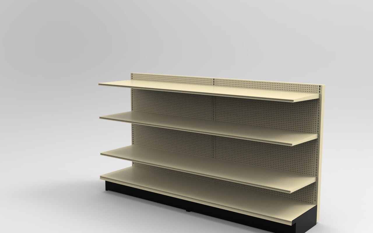 Platinum Lozier Wall - 54" H x 22" D 22" Shelves